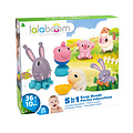 Lalaboom Lalaboom | Boîte cadeau ferme 25 pièces