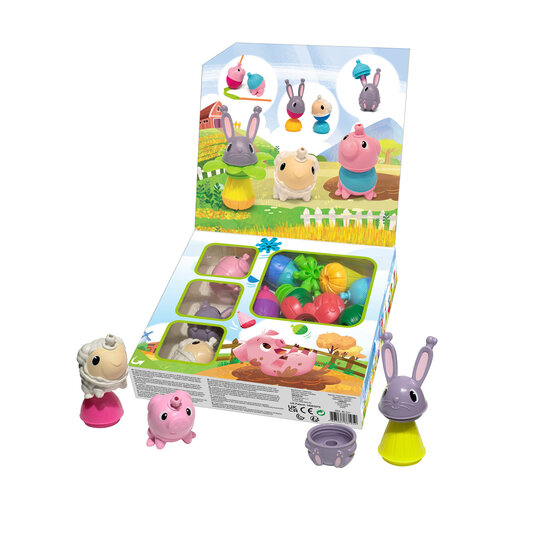 Lalaboom Lalaboom | Boîte cadeau ferme 25 pièces