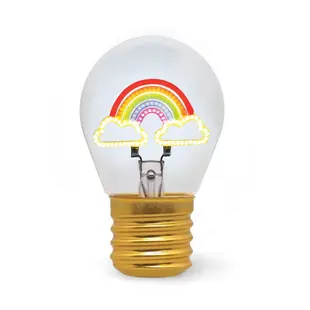 Legami | Lampe Rainbow Lampe de table Ampoule à incandescence