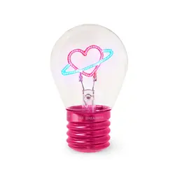 Legami | Lampe Planet Heart Lampe de table Ampoule à incandescence