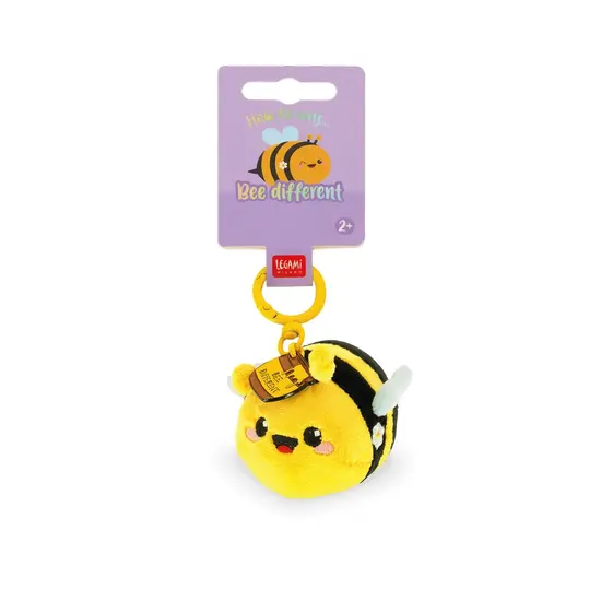Legami Legami | Bee Porte-clés en peluche - Tiny Super Soft!