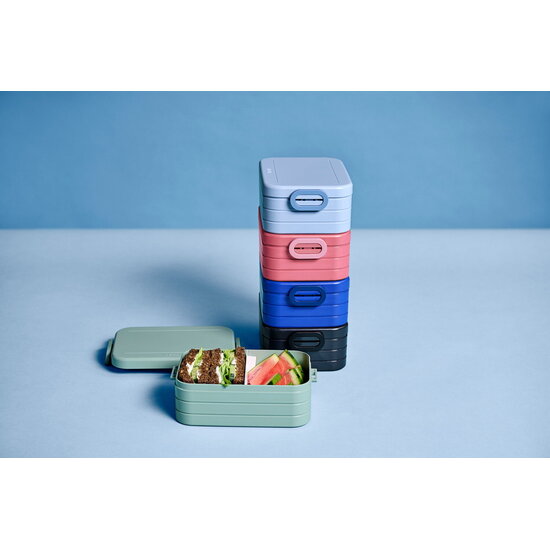 Mepal Mepal | Lunchbox Take A Break Midi Nordic Black Zwart 12x6,5x18,5cm
