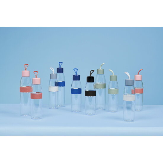 Mepal Mepal | Bouteille Ellipse Nordic Black Noir/Transparent 700 ml