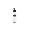 Mepal Mepal | Bouteille Ellipse Nordic Noir Noir/Transparent 500 ml