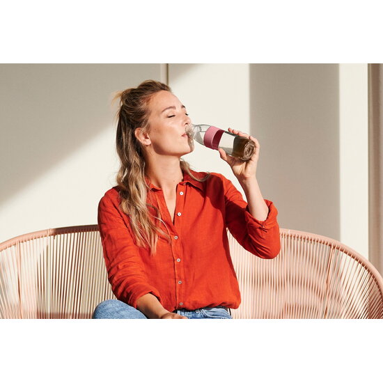 Mepal Mepal | Bouteille Ellipse Nordic Noir Noir/Transparent 500 ml