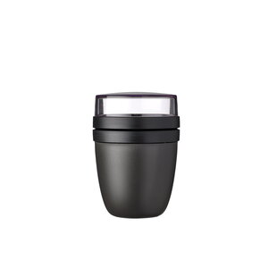 Mepal | Boîte à lunch Ellipse Nordic Black Plastique Noir 700 ml