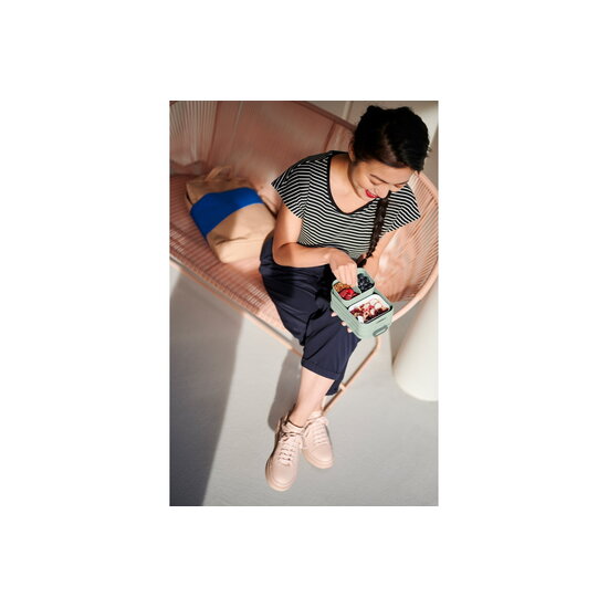 Mepal Mepal | Boîte à lunch Bento Take A Break Midi Nordic Sage 12 x 6,5 x 18,5 cm