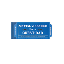 Legami | Gift Book Of 24 Vouchers Dad