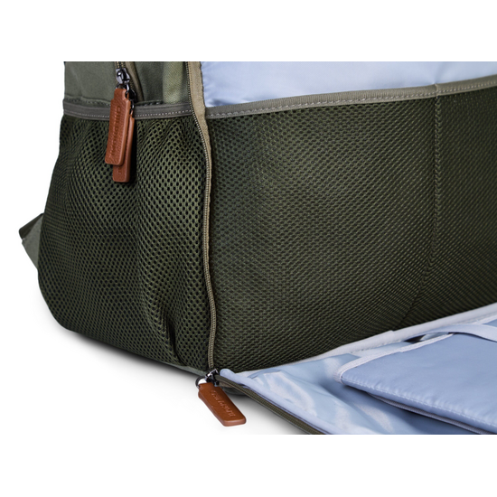 Childwood - Childhome Childhome | Sac à langer Backpack Daddy Bag Canvas Kaki + matelas à langer