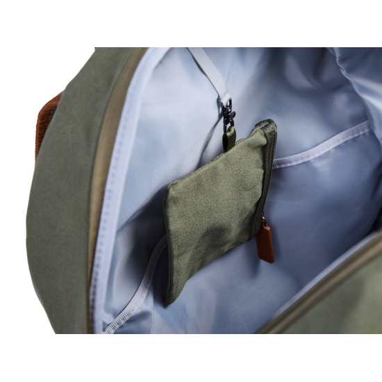 Childwood - Childhome Childhome | Sac à langer Backpack Daddy Bag Canvas Kaki + matelas à langer