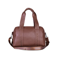 Childwood - Childhome Childhome | Sac à langer Mommy Club Simili cuir marron foncé