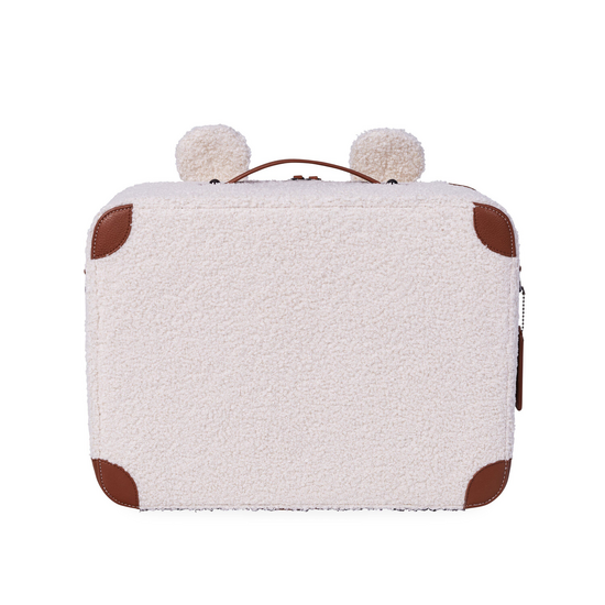 Childwood - Childhome Childhome | Valise Mini Traveller Teddy Off White
