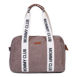 Childhome | Sac à langer Mommy Club Signature Teddy Soft Brown