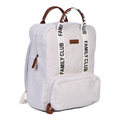 Childwood - Childhome Childhome | Sac à langer Family Club Sac à dos Signature Teddy Écru