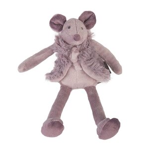 Quax | Knuffel mouse Lavendel 30 cm