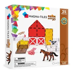Magna-Tiles | Farm Animals 25 Pièces Set