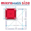 Magna-Tiles Magna-Tiles | Micro Mags Travel Set 26 pièces Set