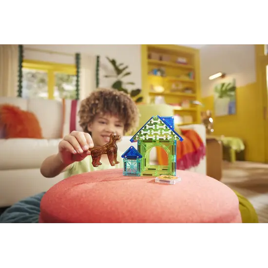 Magna-Tiles Magna-Tiles | Dog House Ensemble de 13 pièces