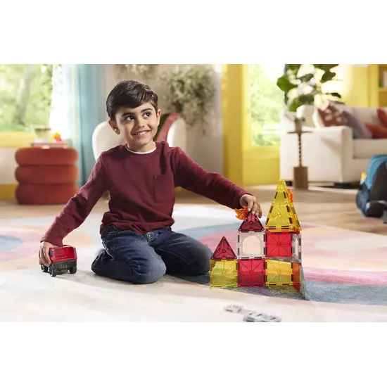 Magna-Tiles Magna-Tiles | Fire Rescue Ensemble de 27 pièces