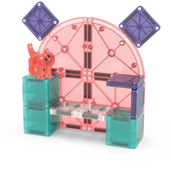Magna-Tiles Magna-Tiles | Cat Tree Ensemble de 13 pièces