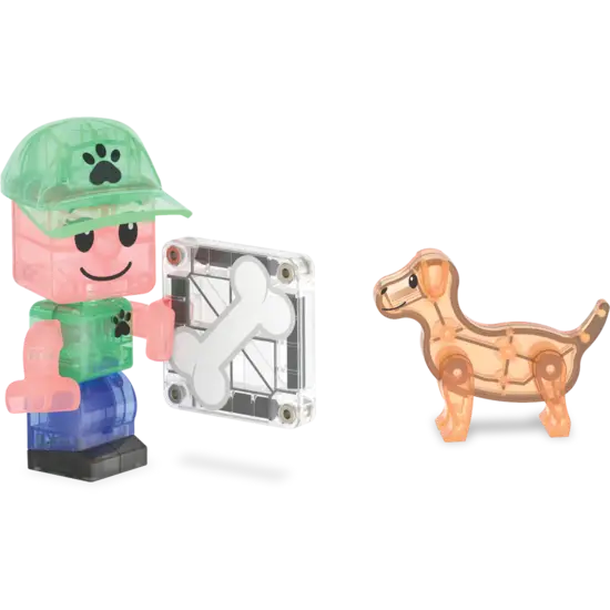 Magna-Tiles Magna-Tiles | Puppy Park Ensemble de 27 pièces