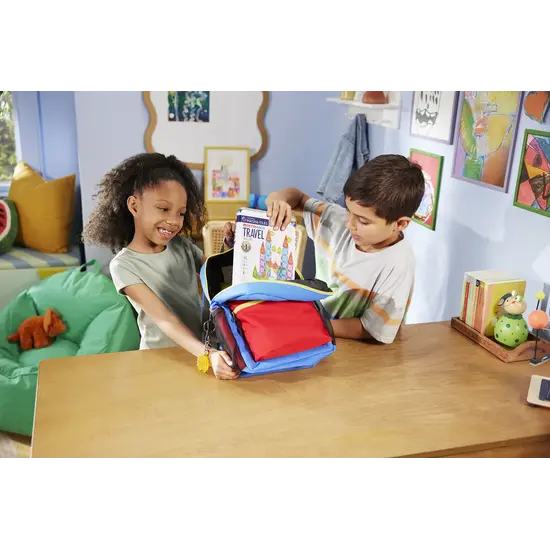 Magna-Tiles Magna-Tiles | Travel Set Deluxe Ensemble de 55 pièces