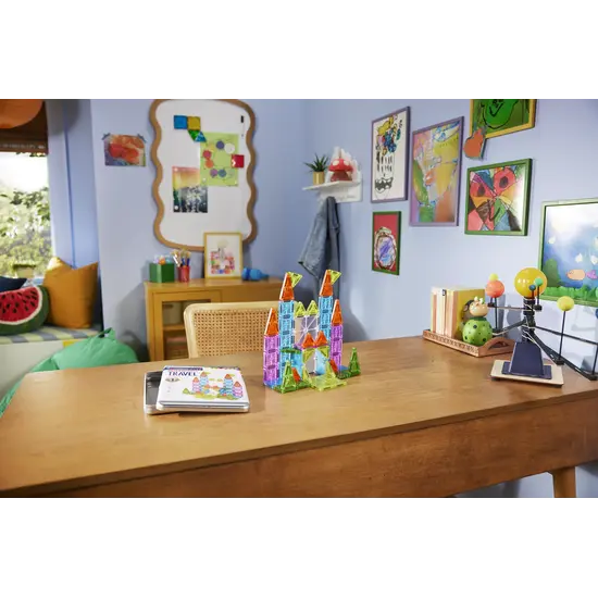 Magna-Tiles Magna-Tiles | Travel Set Deluxe Ensemble de 55 pièces