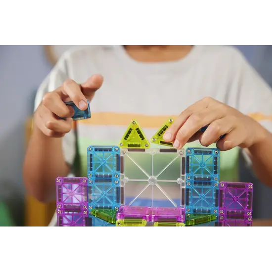 Magna-Tiles Magna-Tiles | Travel Set Deluxe Ensemble de 55 pièces