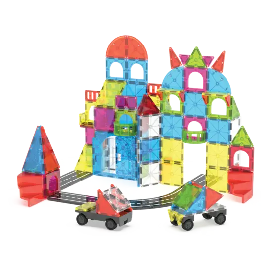 Magna-Tiles Magna-Tiles | City Center Ensemble de 110 pièces