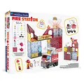Magna-Tiles Magna-Tiles | Fire Station Ensemble de 50 pièces