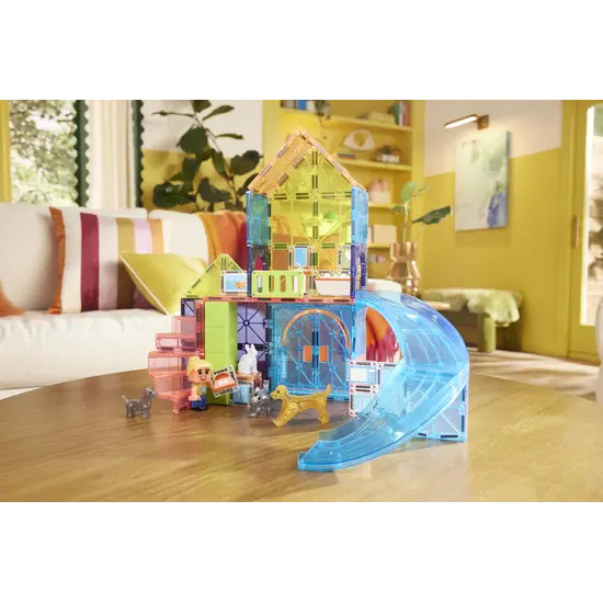 Magna-Tiles Magna-Tiles | Pet Playhouse Ensemble de 50 pièces