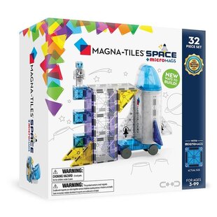Magna-Tiles | Ensemble Space 32 pièces