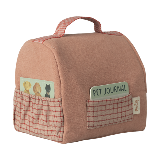 Maileg Maileg | Sac de transport pour animaux - Corail