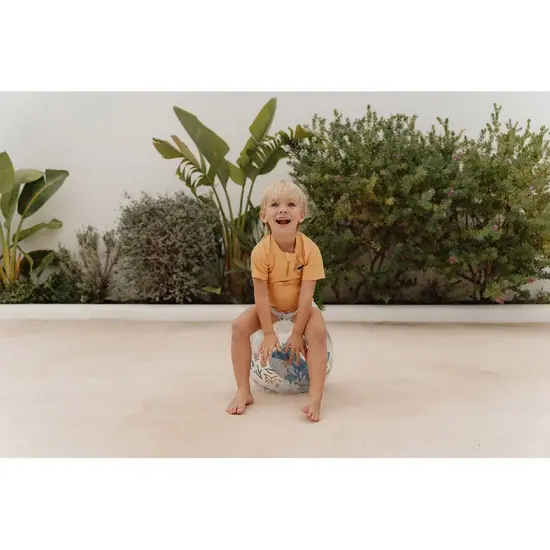 Little Dutch Little Dutch | Ballon de plage Ocean Dreams 3D Baleine Bleu