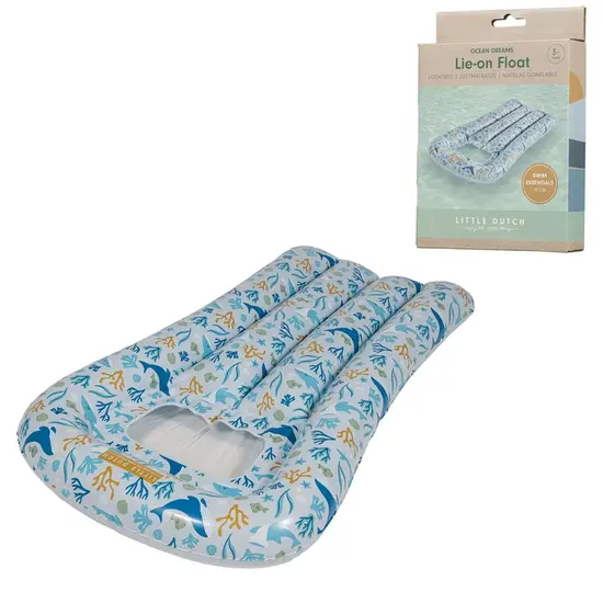 Little Dutch Little Dutch | Matelas gonflable Ocean Dreams Bleu 67 cm