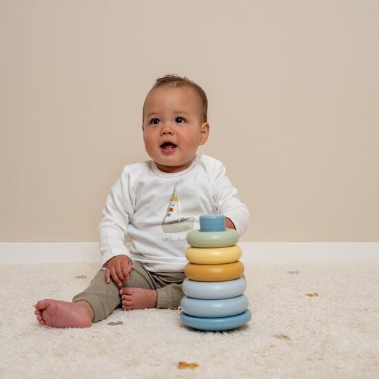 Little Dutch Little Dutch | Anneaux empilables bleu