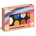 Djeco Djeco | Body Art - Palette 6 couleurs - métallique