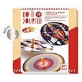 Djeco Djeco | Do It Yourself 2 toupies et 12 disques à métalliser Cosmos hypnotique