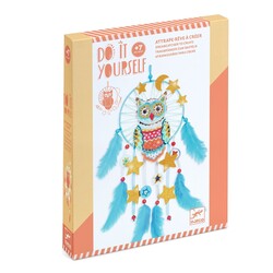 Djeco | Fabriquer soi-même un capteur de rêves Golden Owl