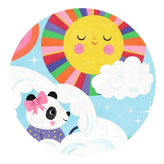 Djeco Djeco | Puzzle Voiture nuage 16 pièces