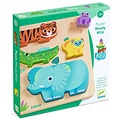 Djeco Djeco | WoodyWild Puzzle en bois
