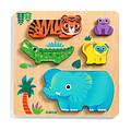 Djeco Djeco | WoodyWild Puzzle en bois