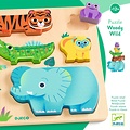 Djeco Djeco | WoodyWild Puzzle en bois