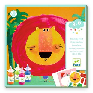 Djeco | Peinture au doigt Animaux loufoques