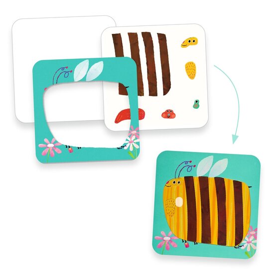 Djeco Djeco | Peinture au doigt Animaux loufoques