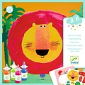 Djeco Djeco | Peinture au doigt Animaux loufoques