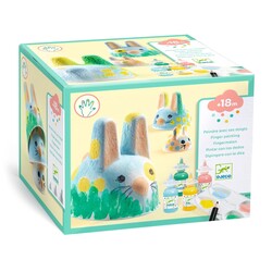 Djeco | Peinture au doigt Trio de lapins