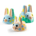 Djeco Djeco | Peinture au doigt Trio de lapins