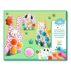 Djeco | Points et pompons dans l'herbe