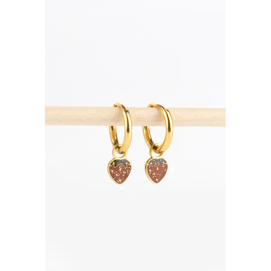 Mrs Ertha Mrs Ertha | Charms Glitter Strawberry